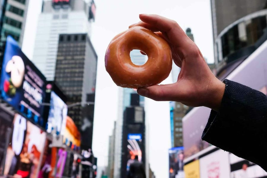New York: Times Square Guided Tour + Donut Tasting, at New York Food Tours, New York