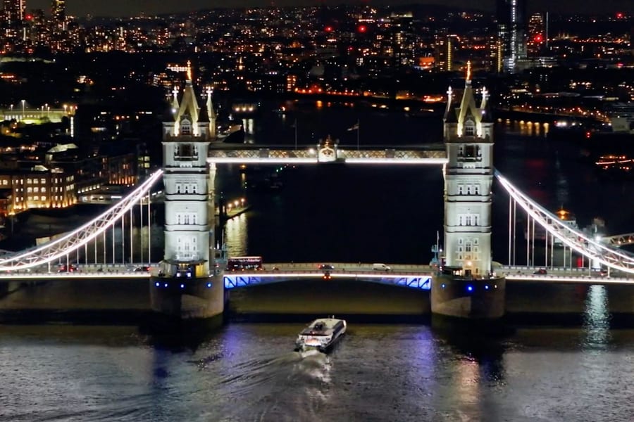 London: Thames River Night Cruise, at Thames River Cruises, London