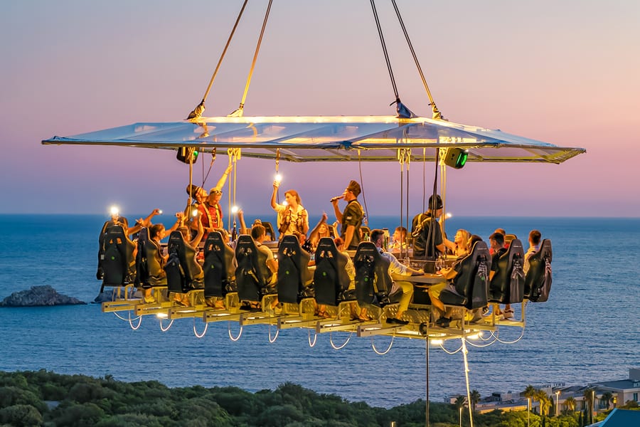 Dubrovnik: Dinner in the Sky, Dubrovnik