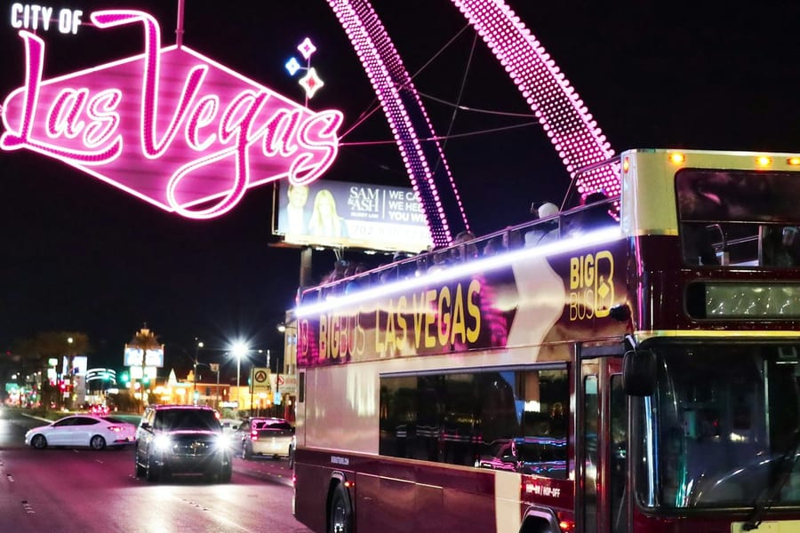Las Vegas: Adults Only Night Tour + Drink, at Las Vegas City Tours, Las Vegas