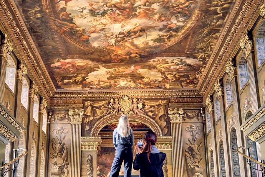 Uber Boat by Thames Clippers: Roundtrip Ticket & Painted Hall, at Old Royal Naval College, London