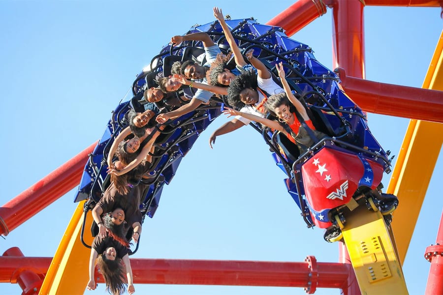 Six Flags Magic Mountain One Day Tickets, Los Angeles