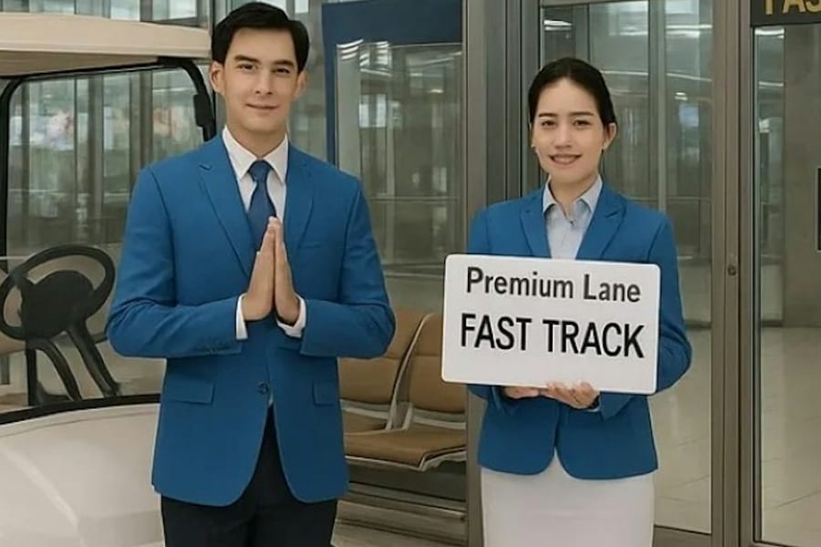 Bangkok Suvarnabhumi Airport: Guided Fast Track Lane Pass, at Suvarnabhumi Airport