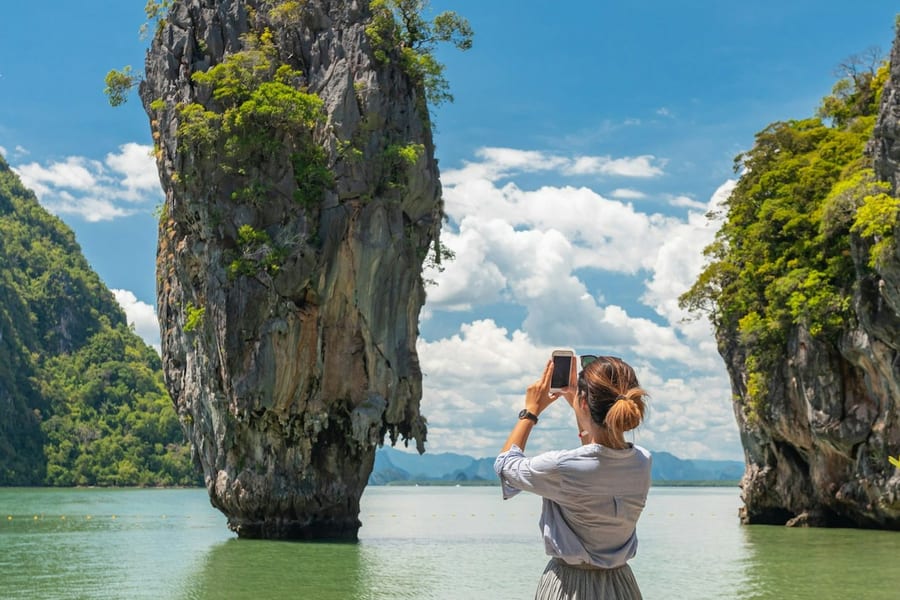 James Bond Island, Ko Panyi & Khai Island: Speedboat Tour from Khao Lak + Lunch, at Day Trips from Khao Lak, Krabi