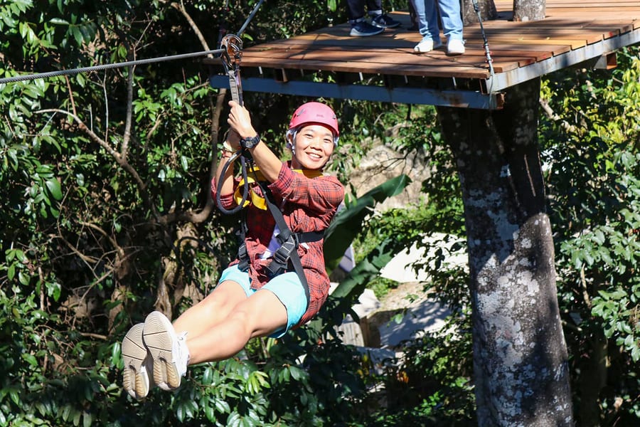 Pongyang Jungle Coaster: Ziplining + Jungle Coaster Packages (with Transfers), at Pongyang Jungle Coaster