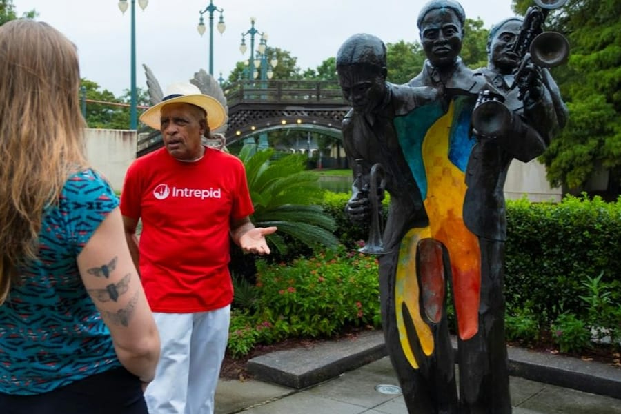 New Orleans: Guided Jazz Tour + Live Music + Drink, at New Orleans Walking Tours