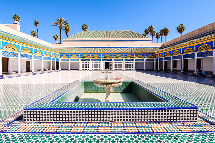 Marrakech: Bahia Palace Guided Tour, at Bahia Palace
