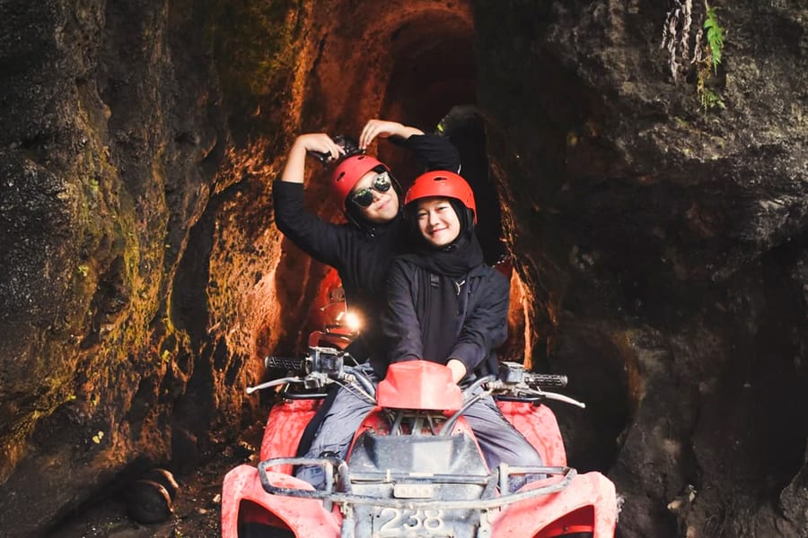Kuber ATV Bike with Long Tunnel & Waterfalls + Optional Lunch & Transfers, Bali