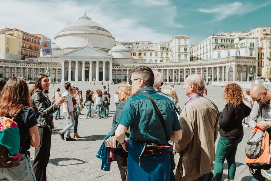 Naples: Royal Palace & Monumental Area Guided Tour, at Royal Palace of Naples