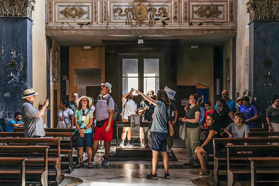Tour van de Pauselijke Basilieken, Catacomben van Sint-Calixtus & Sint-Sebastiaan met Transfers, Rome
