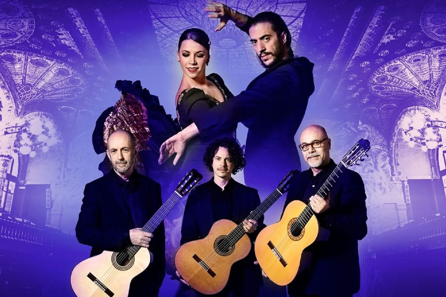 Palau de la Musica Catalana: ਬਾਰਸਿਲੋਨਾ ਗਿਟਾਰ ਟ੍ਰਿਓ ਅਤੇ ਨ੍ਰਿਤਯ, at Palau de la Música Catalana, Barcelona
