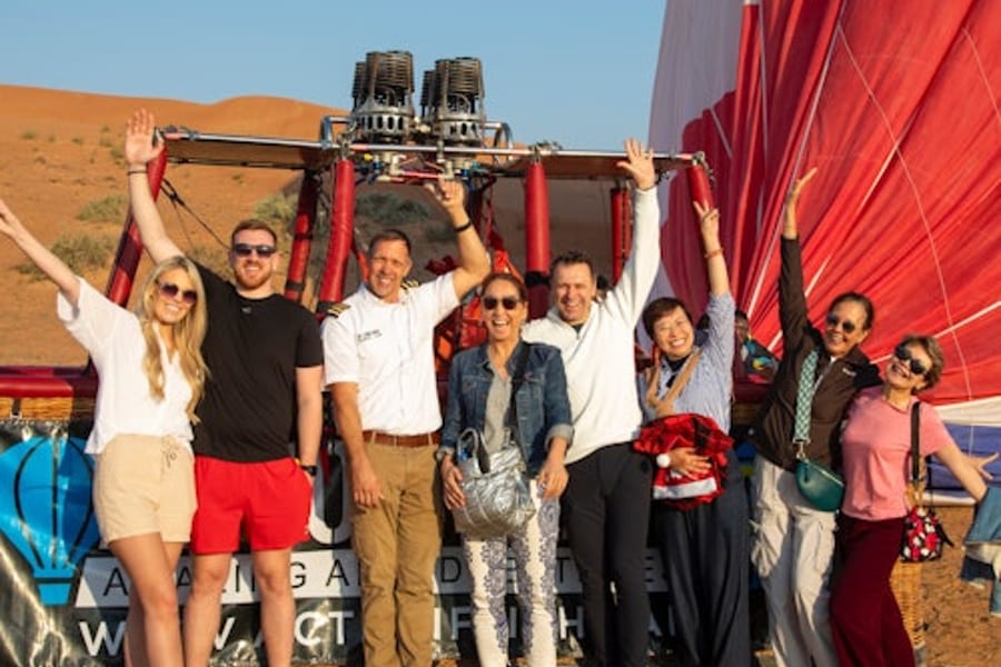 Ras Al Khaimah: 60-Minute Guided Hot Air Balloon Flight + Transfers, Ras Al Khaimah