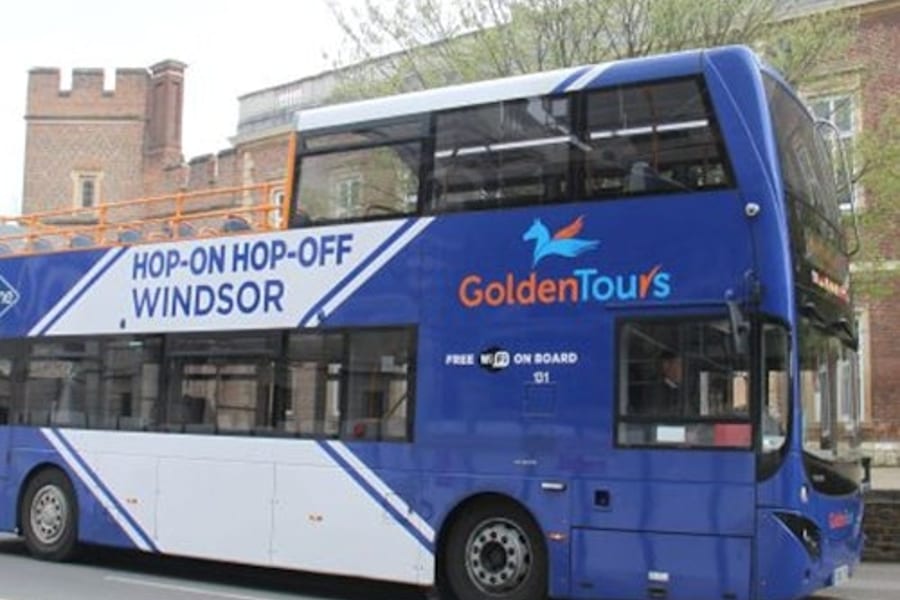 Windsor London: Tur Bus 24-Jam Hop-on Hop-off + Panduan Audio, at London Hop-on Hop-off Tours, London