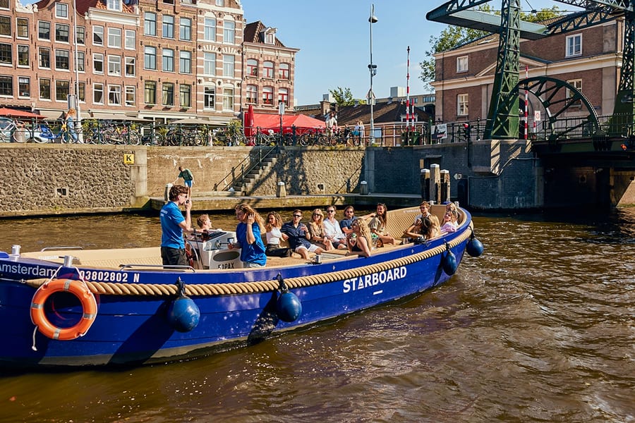 আমস্টারডাম খাল মদ্য ক্রুজ সীমাহীন পানীয় সহ, Amsterdam