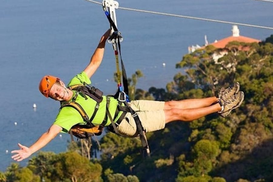 Illa Catalina: Excursió d'un dia amb Zipline Eco Tour, at Catalina Island Day Trips, Los Angeles