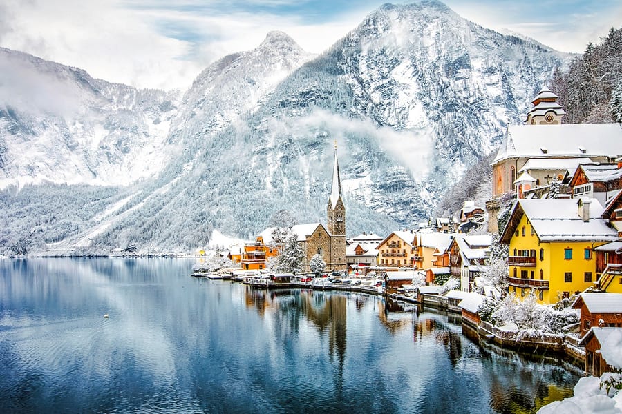 Desde Viena: Excursão de um dia a Hallstatt e aos picos alpinos com elevador para o Skywalk, Vienna