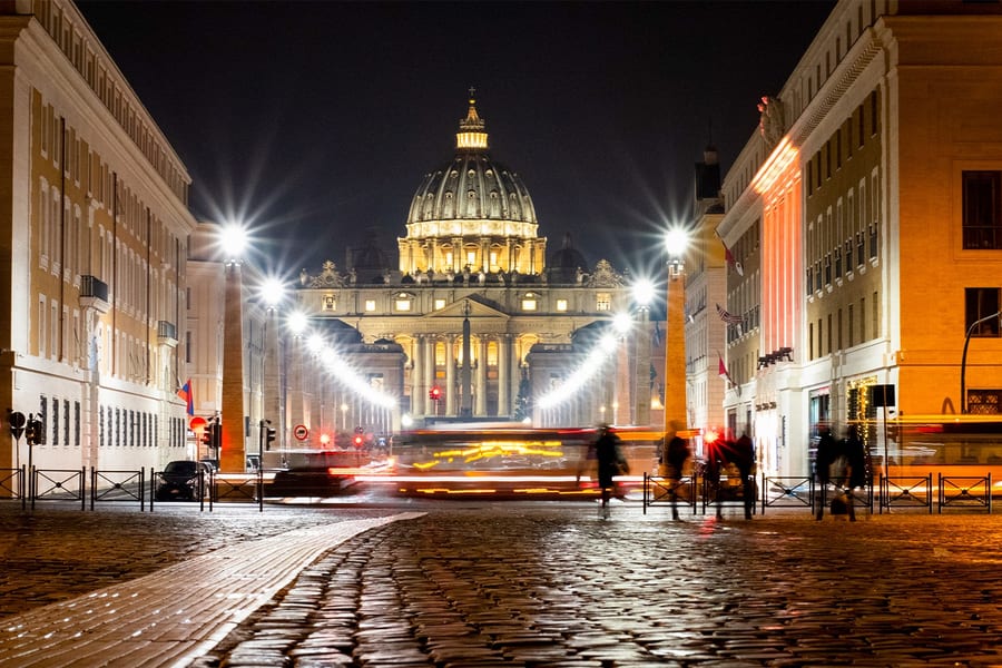 Big Bus: Lawatan Pemandangan Malam Rome dengan Bas, at Big Bus stop #1 Termini Railway Station, Rome