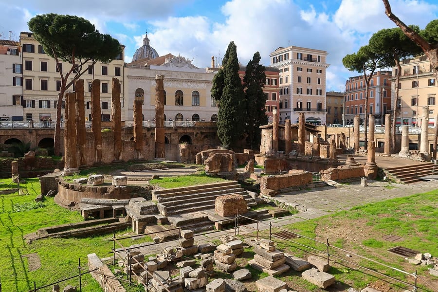 Archaeological Area Largo Argentina Tickets, at Touristation Piazza Venezia
