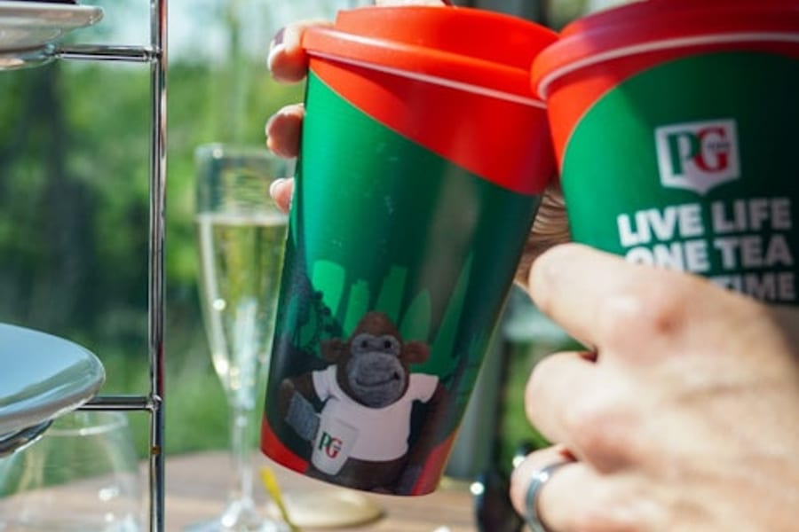 PG Tips Beş Çayı ve Şehir Gezisi Otobüs Turu, at London Afternoon Tea, London