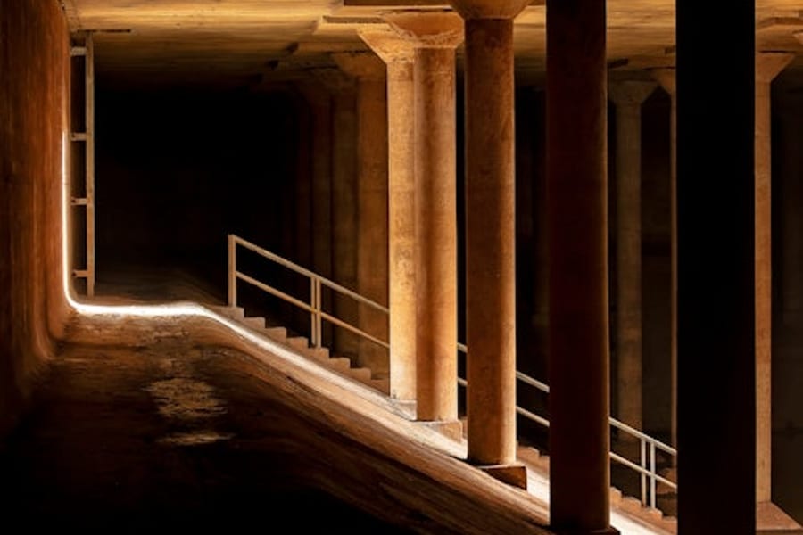 Buffalo Bayou Park: Cistern Experiential Tour, at Buffalo Bayou Park Cistern