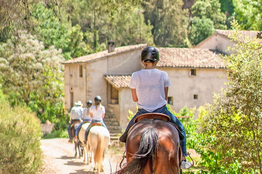 Desde Barcelona: Excursión de un día a Montserrat y Paseo a Caballo, Barcelona
