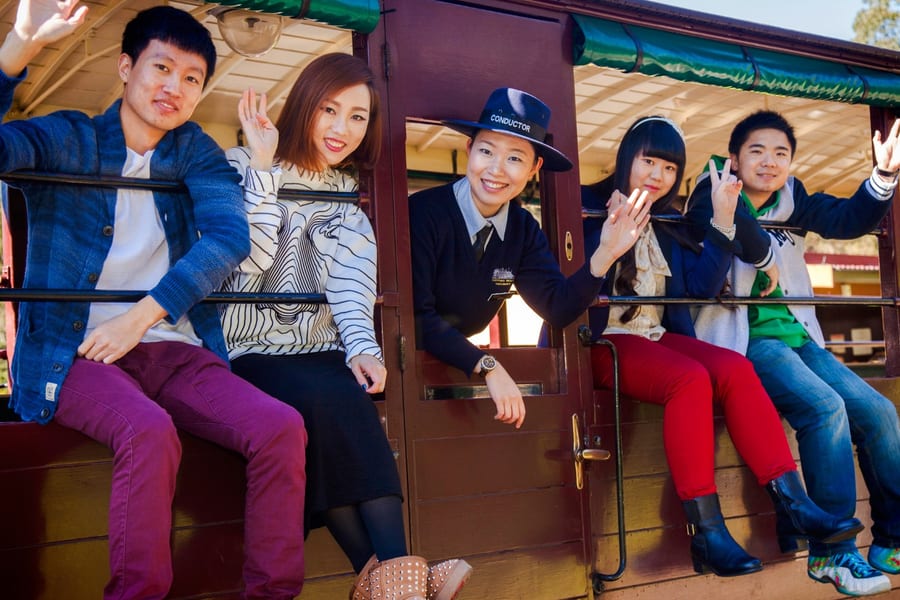 Vanuit Melbourne: Puffing Billy-treintocht & begeleide tour naar Phillip Island, Melbourne