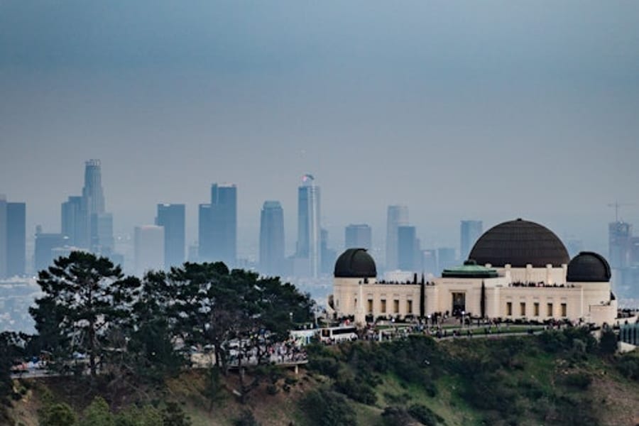 رصدخانه گریفیت: تور دوچرخه الکتریکی در کوهستان, at Los Angeles Bike Tours, Los Angeles