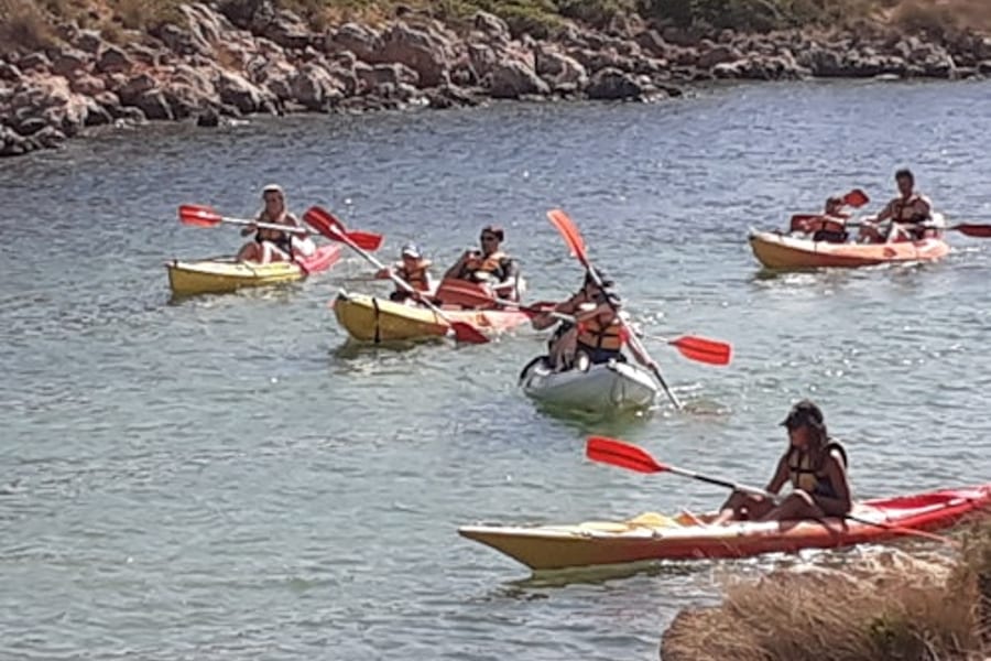 Excursie cu caiacul în Golful Fornells, at Menorca Island Water Activities, Fornells