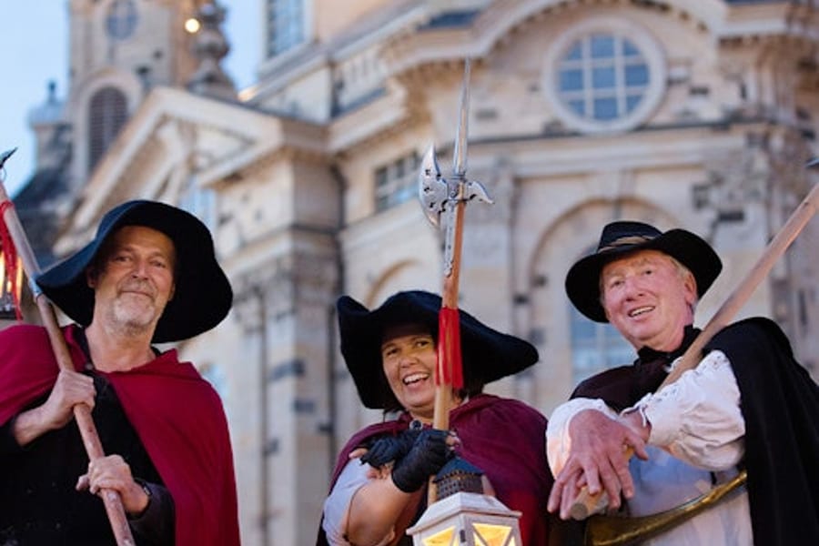 Dresden by Lantern Light: Walking Tour with Mysterious Night Watchman, Dresden