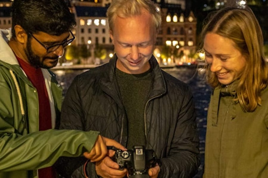 Stockholm: Noční procházka s průvodcem za fotografováním, at Stockholm City Tours, Stockholm