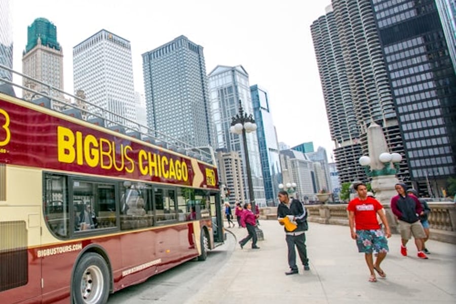 Chicago Bustour: 90-minütige Sonnenuntergangstour, Chicago