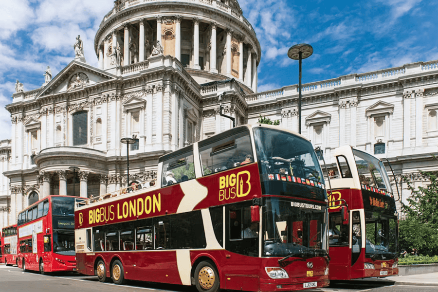Big Bus: Tur London Naik-Turun dengan Wisata Kapal Pesiar Sungai Thames, London