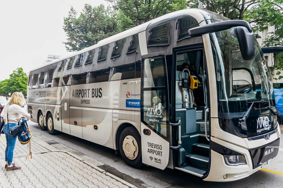 ATVO 單程票：特雷維索機場往返威尼斯羅馬廣場, at Treviso Airport, Venice