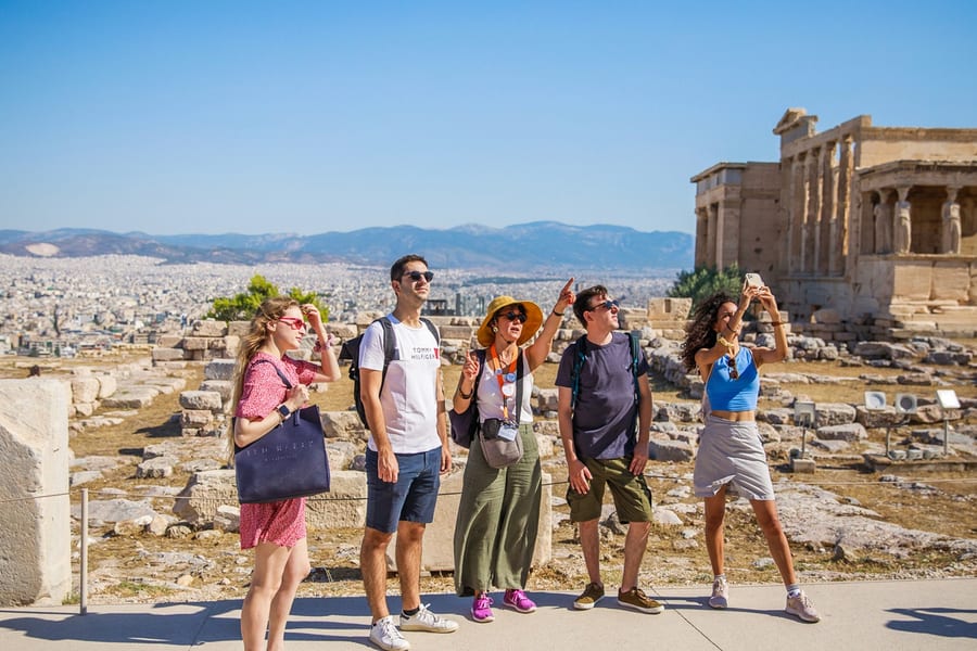 아크로폴리스 & 파르테논 입장권 포함 가이드 투어, Athens