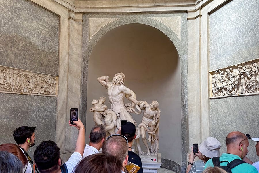 Vatican Museums, Sistine Chapel & St. Peter's Basilica Early Morning Tour, at Next to Caffè Vaticano