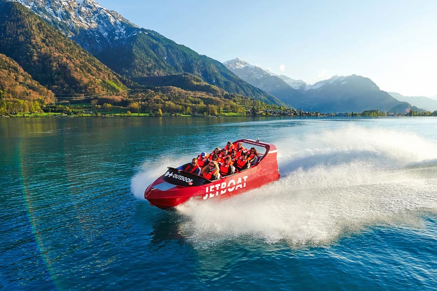 Lake Brienz Jetboat Tickets, Interlaken
