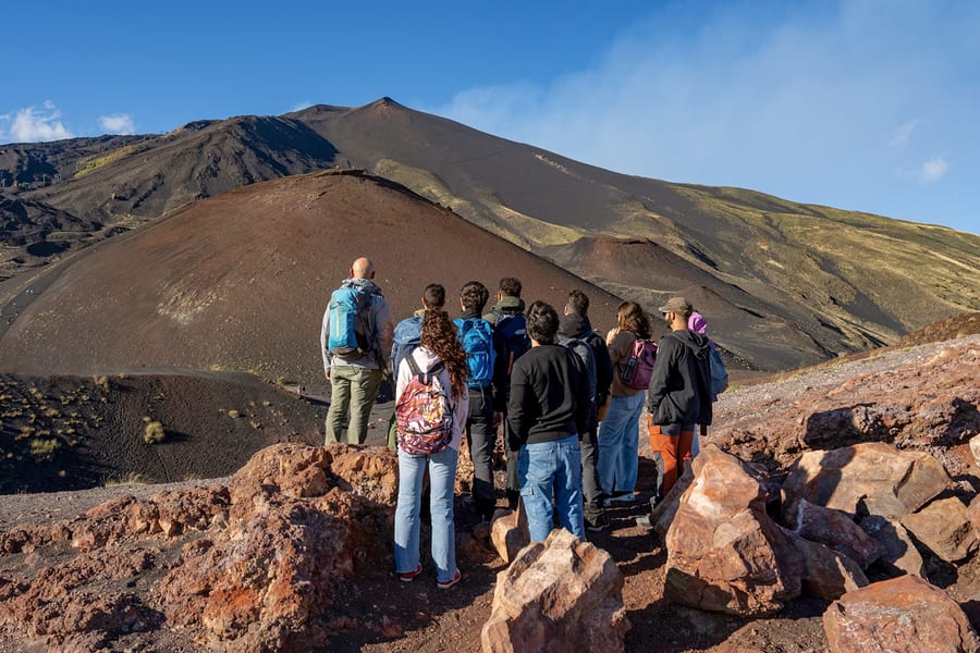 From Taormina: Mount Etna Morning Excursion with Round-Trip Transfers, Catania