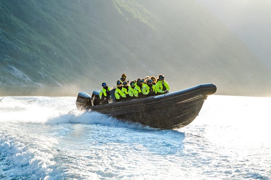 From Geiranger: RIB Geiranger Fjord Safari, Oslo