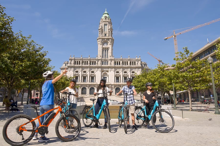 3-Hour Guided Bike Tour of Old Town & Riverside, Porto