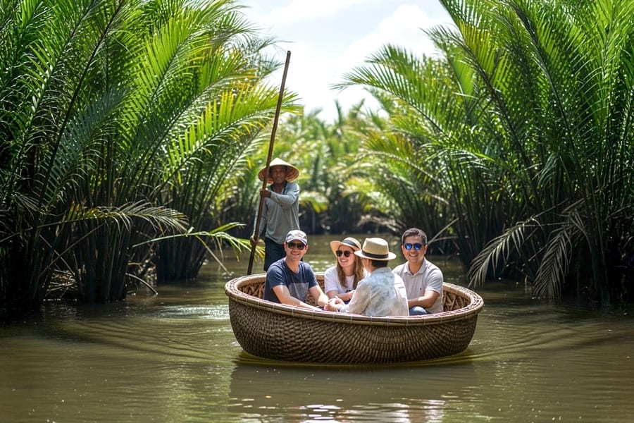 Coconut Boat Ride with Hoi An Memories Show Tickets, Hoi An