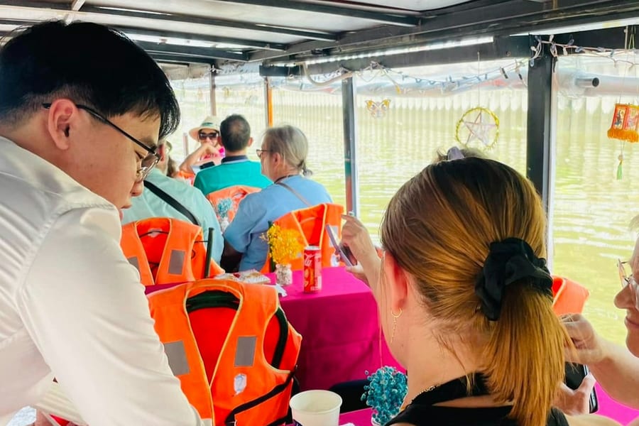 Ho Chi Minh City: Nhieu Loc-Thi Nghe Canal Cruise + Drink, at Ho Chi Minh City Cruises & Boat Tours, Ho Chi Minh City