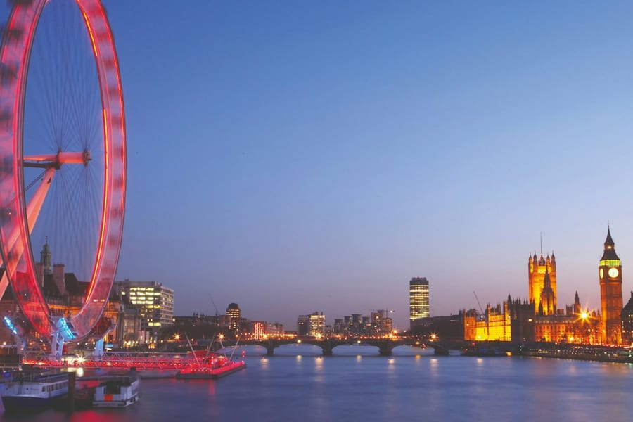 London: Guided Night Open-Top Bus Tour, at London Hop-on Hop-off Tours, London