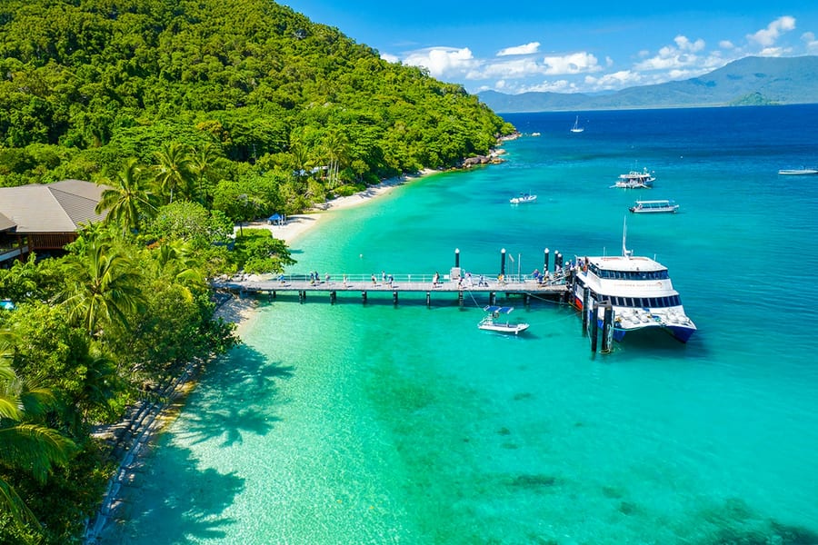From Cairns: Fitzroy Island Round Trip Ferry Transfers, Cairns