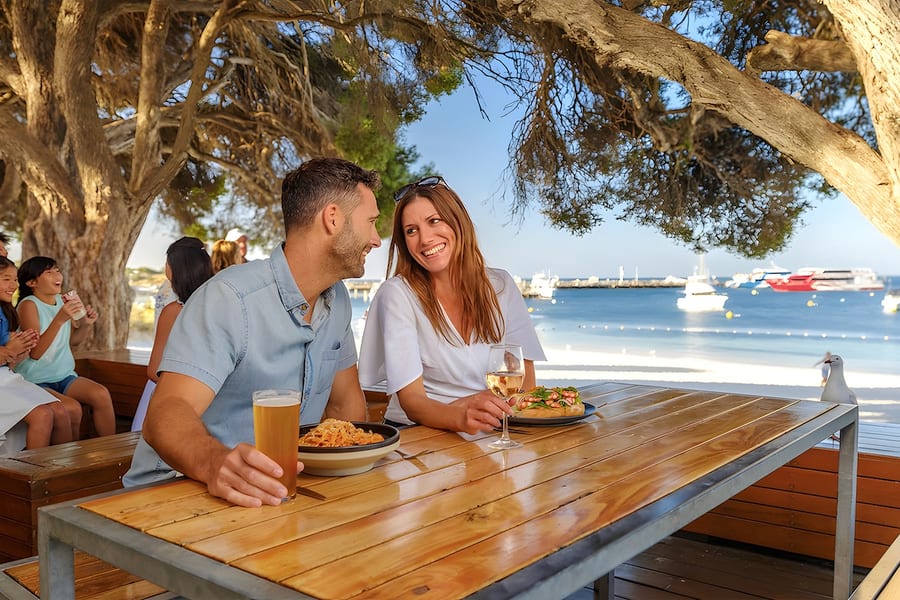 From Fremantle: Rottnest Island Grand Tour with Ferry & Lunch, Fremantle