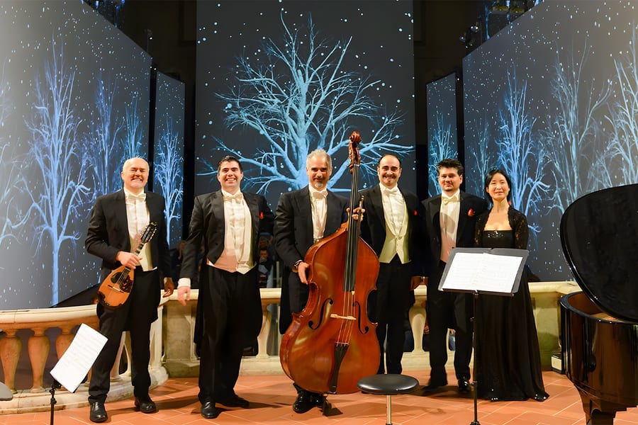 Tuscan Dinner and Three Tenors Concert in Florence, at P.za della Signoria