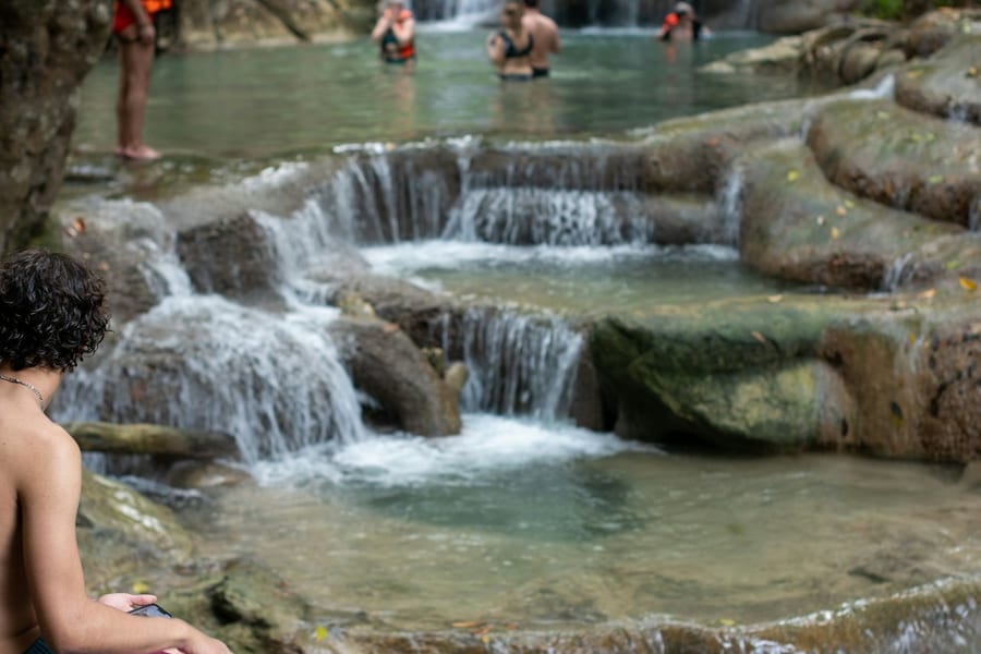 From Bangkok: Erawan National Park Tour - Erawan Waterfall & River Kwai Bridge, at Day Trips from Bangkok, Ayutthaya
