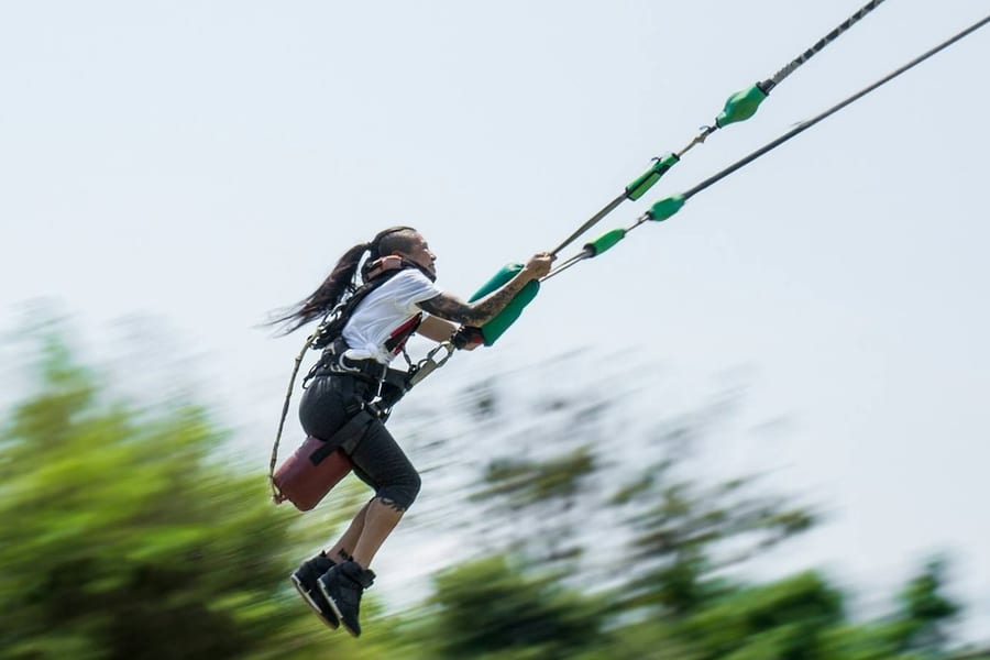 Sanook Park Pattaya: Human Slingshot and Bungee Jump, Pattaya