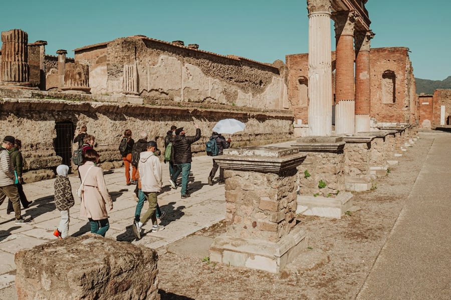 Pompeii & Mount Vesuvius: Small Group Guided Tour + Transfers, at Pompeii