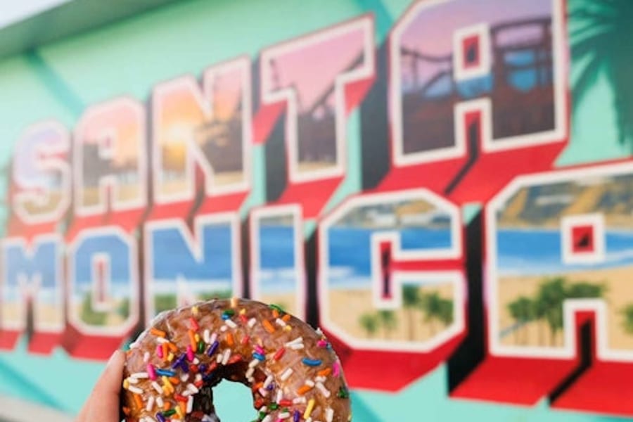 Santa Monica: Guidet tur langs havet med smaksprøver på donuts, Santa Monica