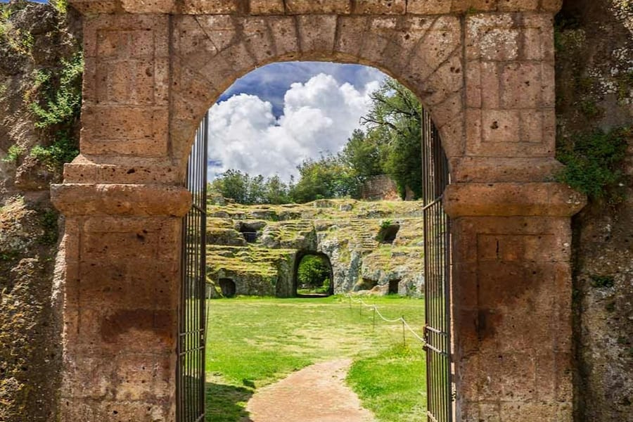 Roman Amphitheater of Sutri: Entry Ticket, at Amphitheater and Archaeological Park of Sutri, Sutri